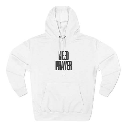 Three-Panel Fleece Hoodie