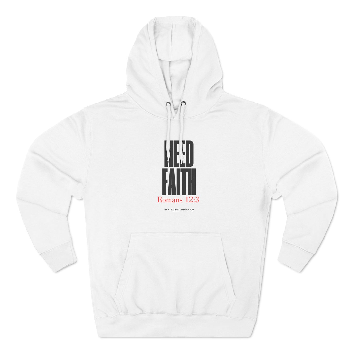 Three-Panel Fleece Hoodie