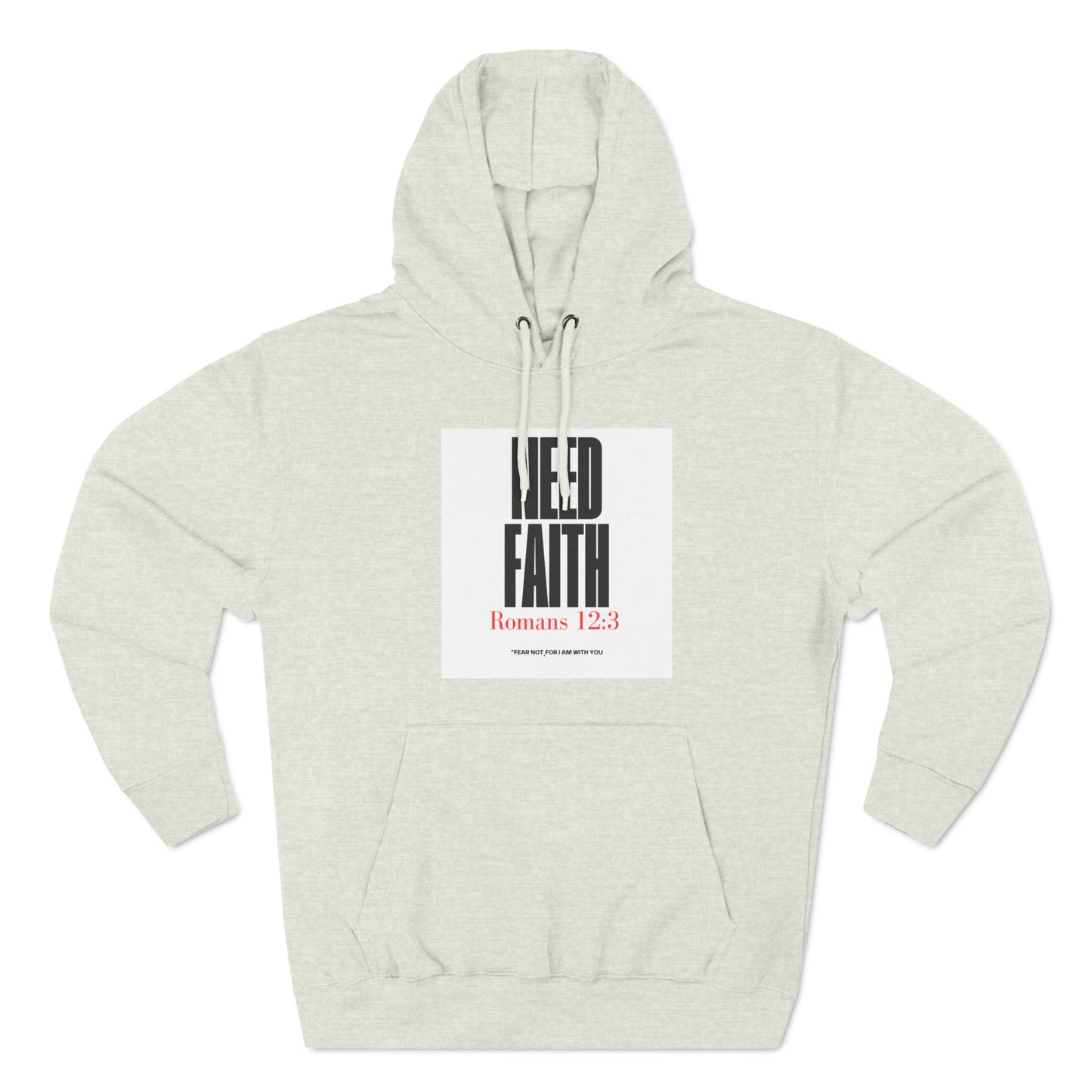 Three-Panel Fleece Hoodie