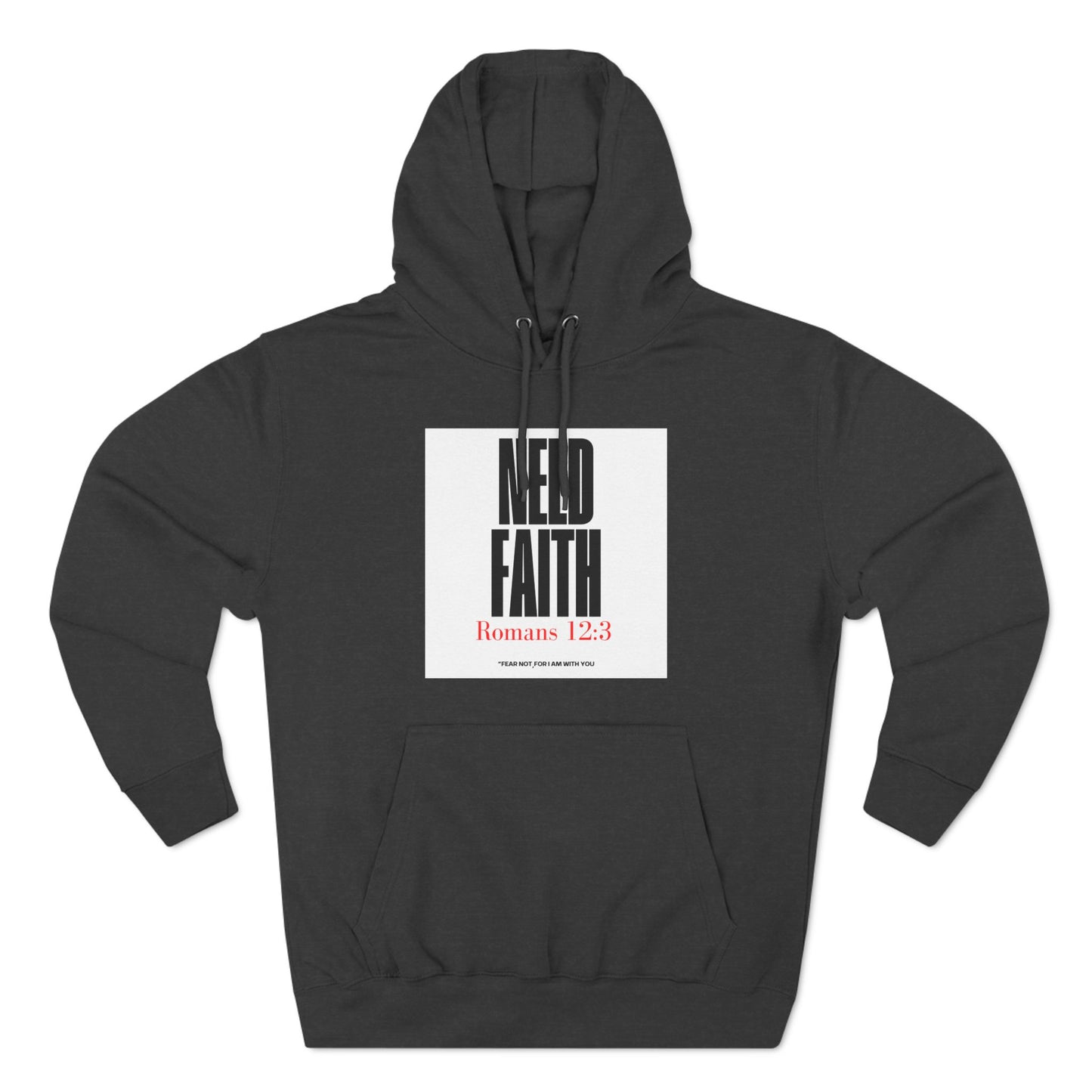 Three-Panel Fleece Hoodie